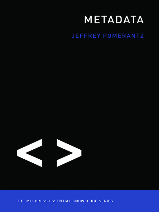 Title details for Metadata by Jeffrey Pomerantz - Available
